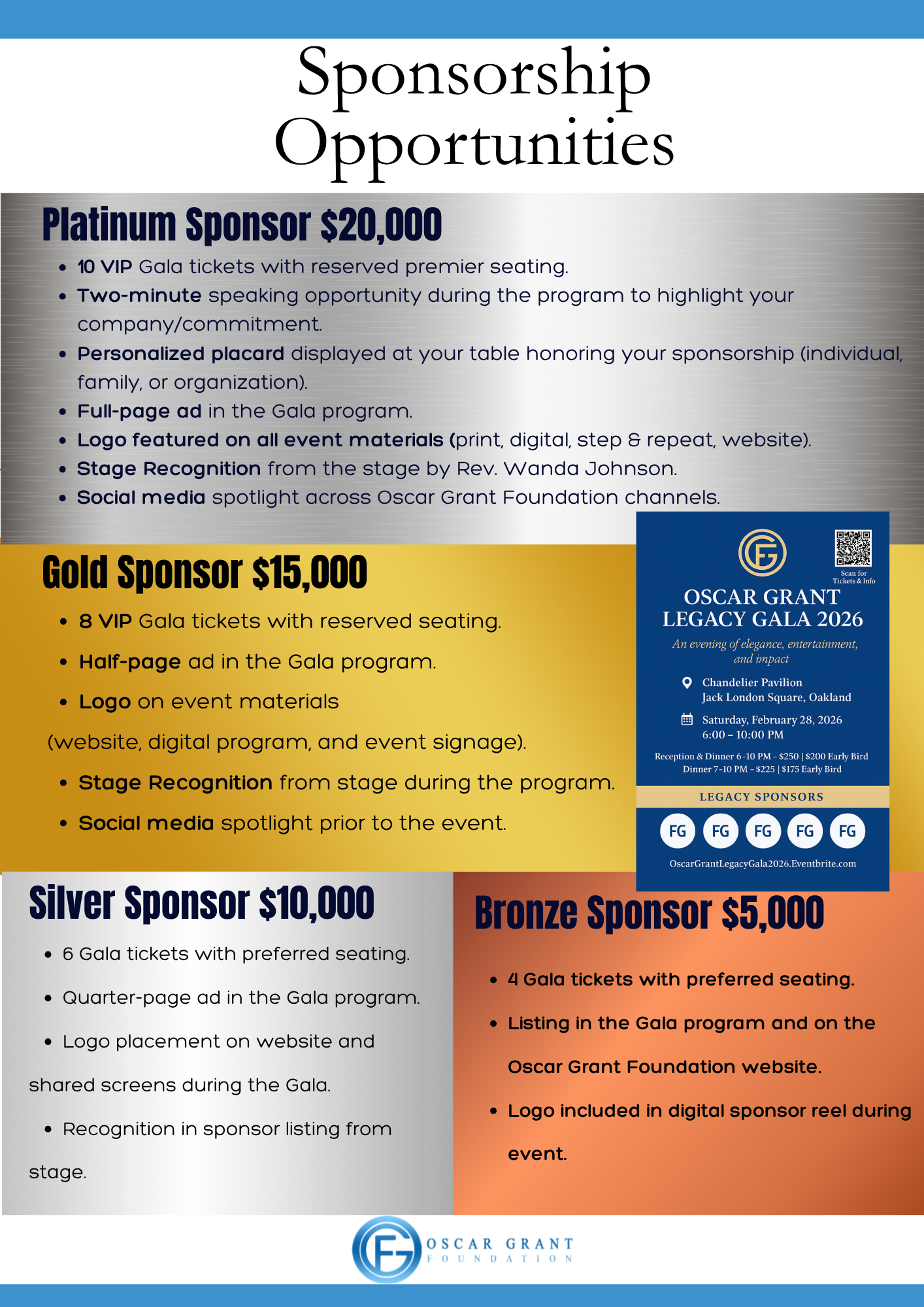 sponsorship package